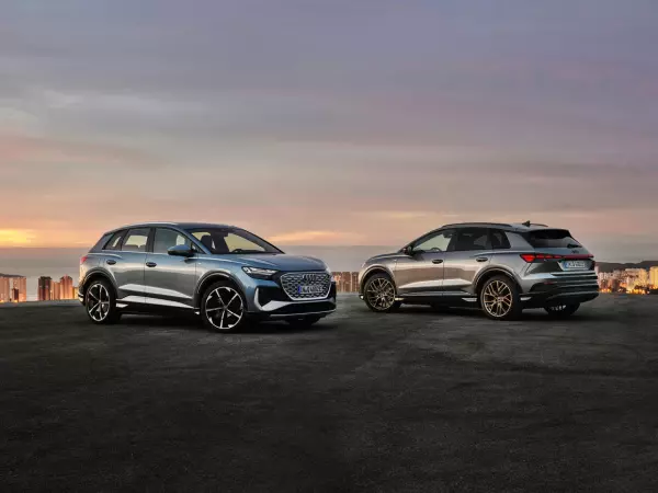 Audi официально представил компактные электромобили Q4 E-Tron и Q4 Sportback E-Tron