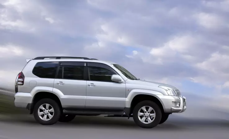 Старый Land Cruiser Prado