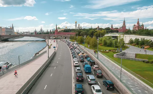 Пробки в Москве