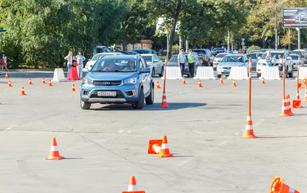 Сдача экзамена в ГАИ