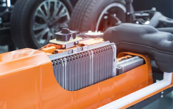 Батарея в электромобиле