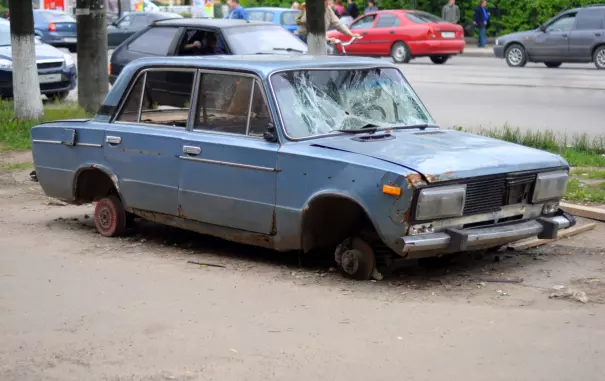Заброшенное авто