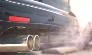 Выхлоп автомобиля